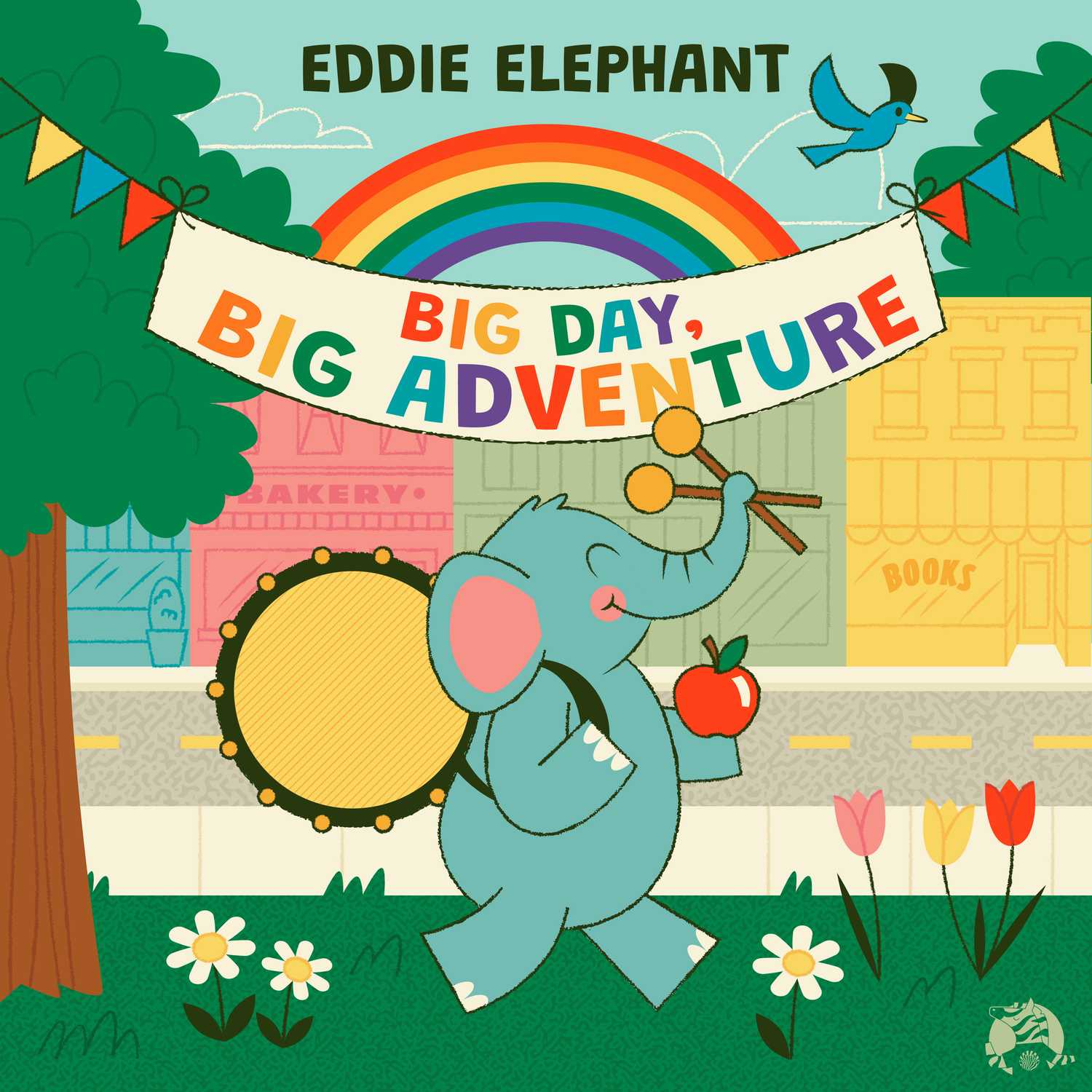 Platoon Kids Artists - Eddie Elephant Big Day, Big Adventure Album Cover
