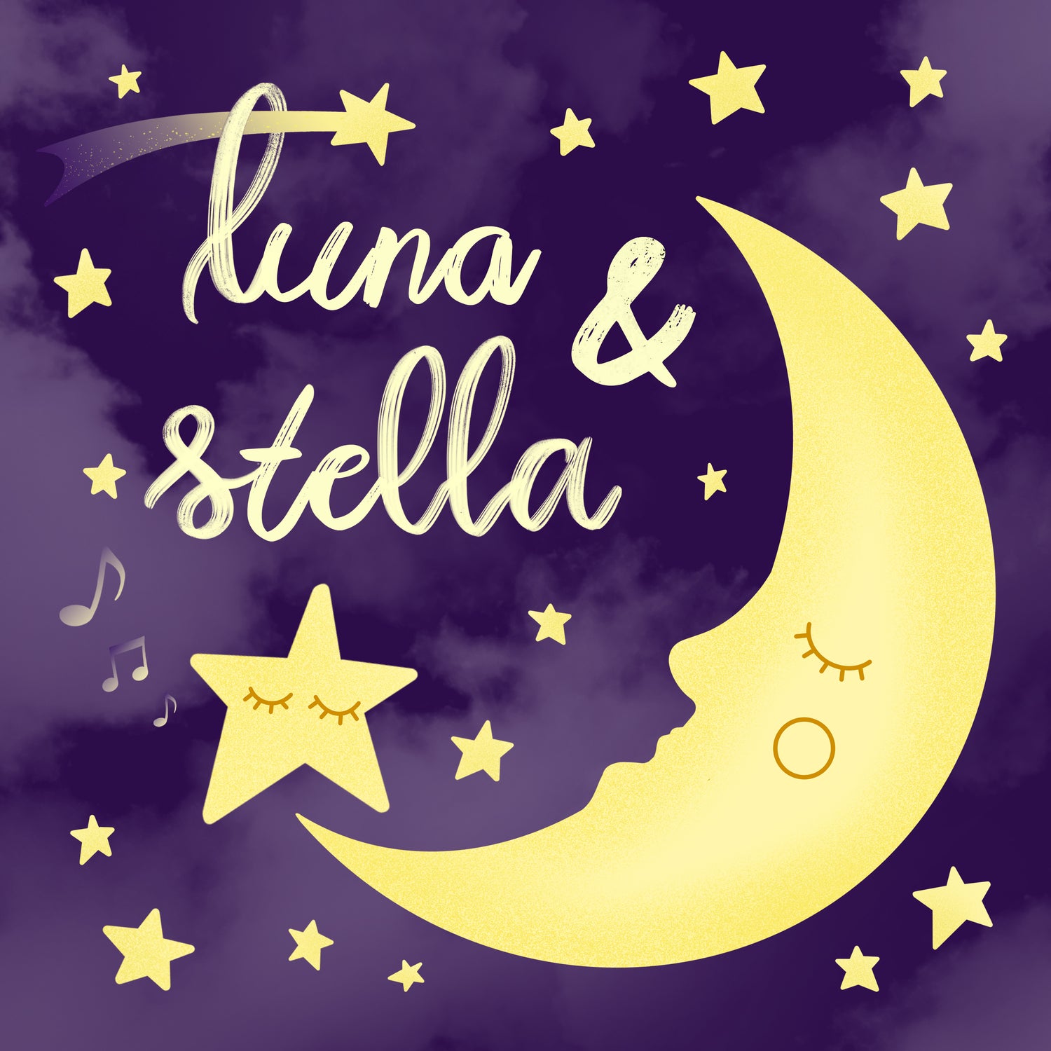 Platoon Kids Artists - Luna and Stella main logo