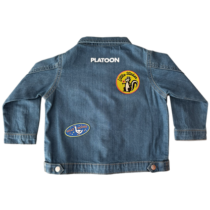 Platoon Kids Denim Jacket Back
