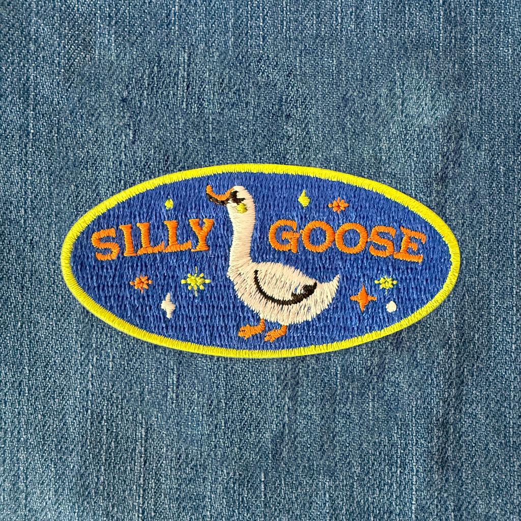 Platoon Kids Silly Goose Iron On Patch