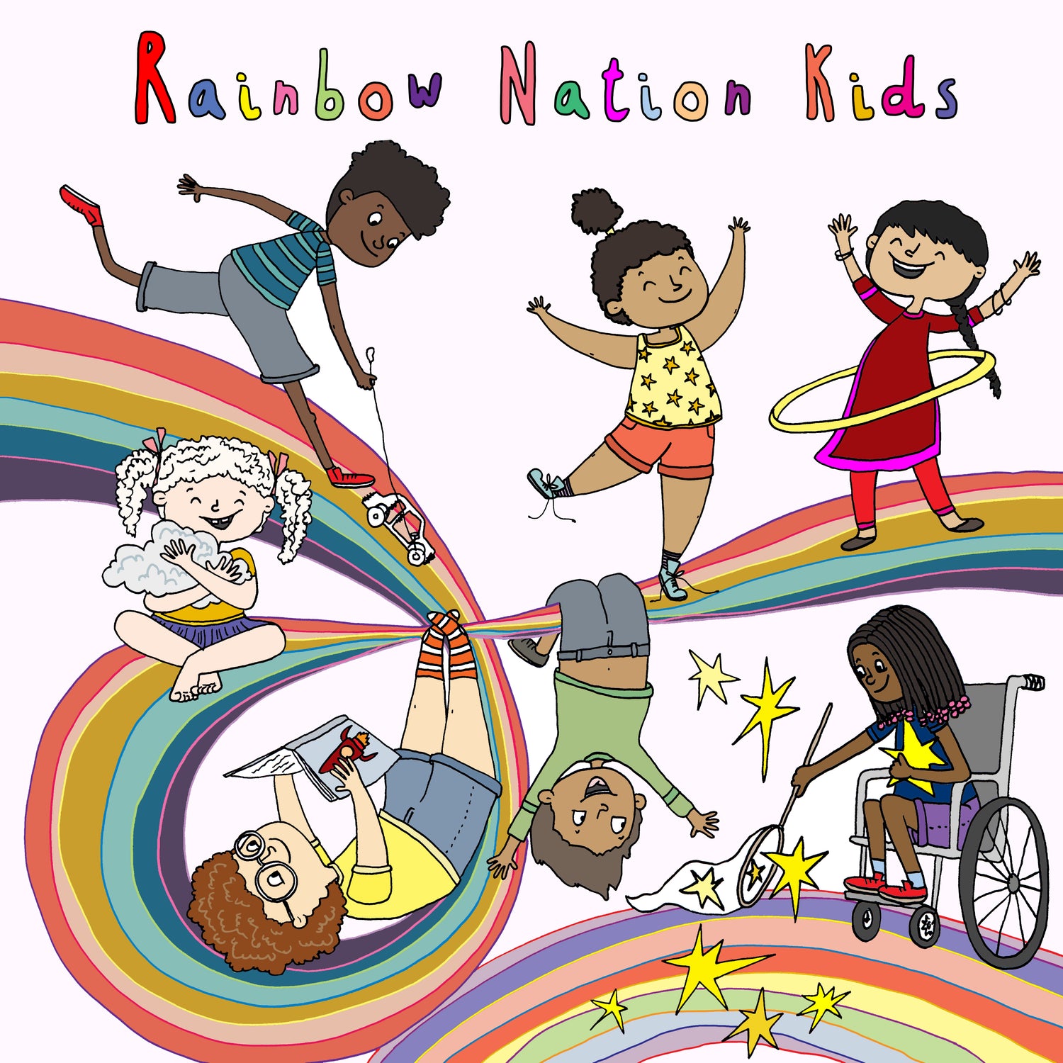 Platoon Kids Artists - Rainbow Nation Kids album cover